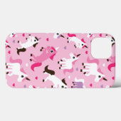 kinder achtergrond eenhoorn Case-Mate iPhone case (Achterkant (horizontaal))