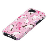 kinder achtergrond eenhoorn Case-Mate iPhone case (Onderkant)