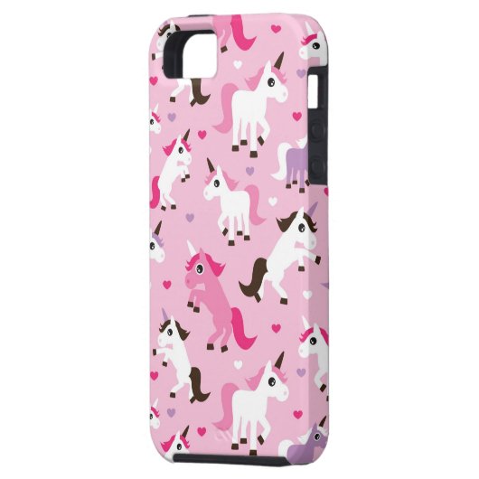 kinder achtergrond eenhoorn Case-Mate iPhone case (Achterkant Links)