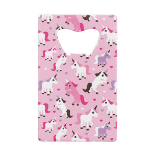 kinder achtergrond eenhoorn creditkaart flessenopener