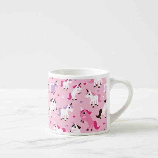 kinder achtergrond eenhoorn espresso kop (Rechts)