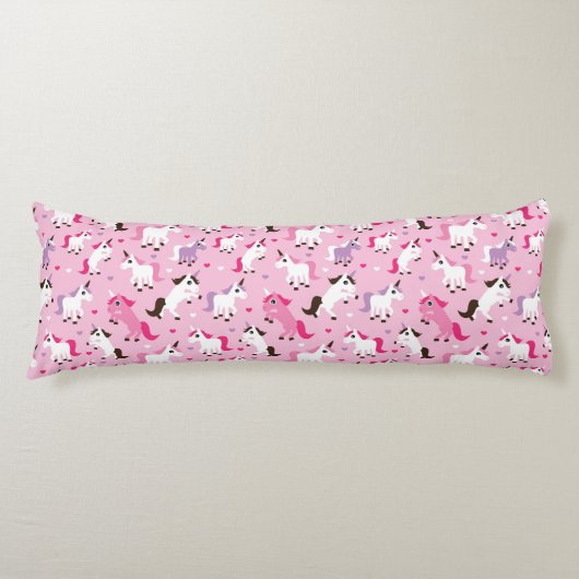 kinder achtergrond eenhoorn lichaamskussen (Voorkant)