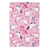 kinder achtergrond eenhoorn mini klembord (Achterkant)