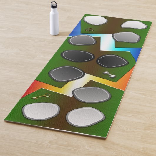 Kinder actieve avontuur spel Hop Scotch Yogamat (In situ)