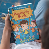 Kinder Activiteit Boek I Aangepaste Naam Spiraalvo