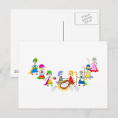 Kinder activiteit briefkaart (Voorkant / Achterkant)