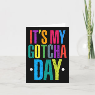 Kinder adoptie pleegkind Hoera It My Gotcha Da Kaart