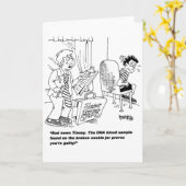 Kinder "advocaat" spelen kaart (Gele Bloem)