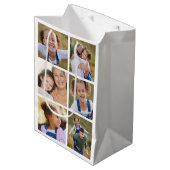 Kinder Afbeeldingen van de moderne familie Medium Cadeauzakje (Voorkant Gekanteld)
