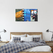 Kinder afdruk van het afspeelcanvas van stedelijke canvas afdruk (Insitu (Slaapkamer))