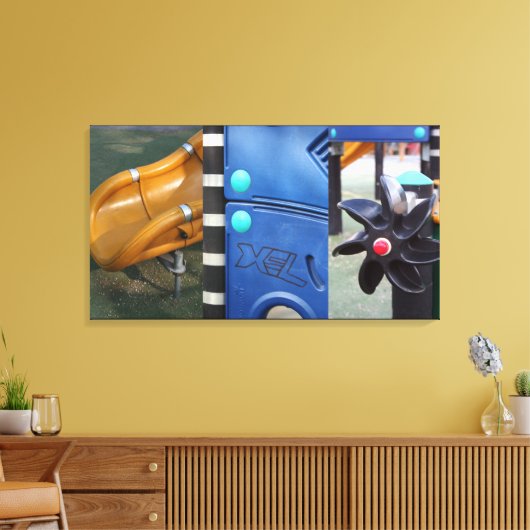 Kinder afdruk van het afspeelcanvas van stedelijke canvas afdruk (Insitu (Woonkamer))