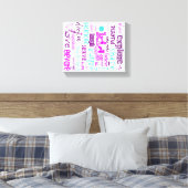 Kinder afdrukbare pastels op Canvas (Insitu (Slaapkamer))
