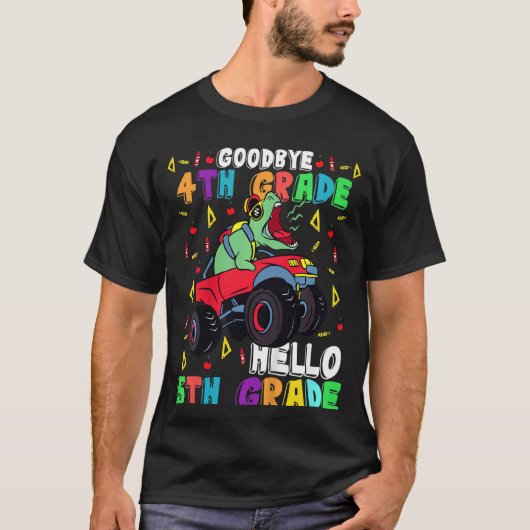 Kinder afscheid 4e graad Hallo 5e graad hier kom i T-shirt (Voorkant)