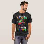 Kinder afscheid 4e graad Hallo 5e graad hier kom i T-shirt (Voorkant volledig)