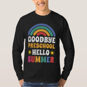 Kinder afscheid Hallo zomerreces T-shirt