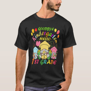 Kinder afscheid Kindergarten Hallo eerste graad Gr T-shirt