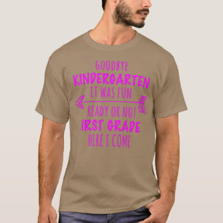 Kinder afscheid Kindergarten Het was een gedenkwaa T-shirt