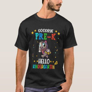 Kinder afscheid Prek Hallo Kindergarten 3 T-shirt