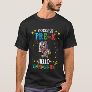 Kinder afscheid Prek Hallo Kindergarten 3 T-shirt