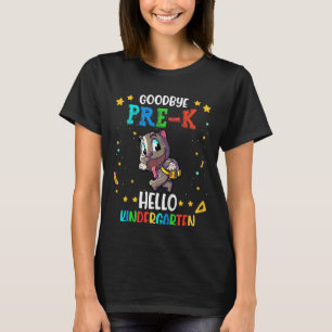 Kinder afscheid Prek Hallo Kindergarten 3 T-shirt