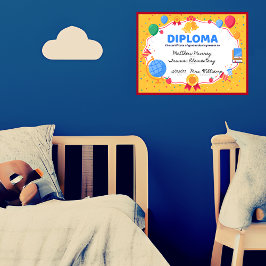 Kinder Afstuderen Diploma