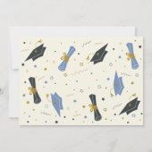 Kinder Afstuderen Foto Kaart (Achterkant)