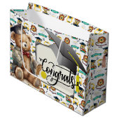 Kinder Afstuderen Groot Cadeauzakje (Voorkant Gekanteld)
