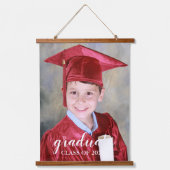 Kinder Afstuderen Hangend Wandkleed (Voorkant)