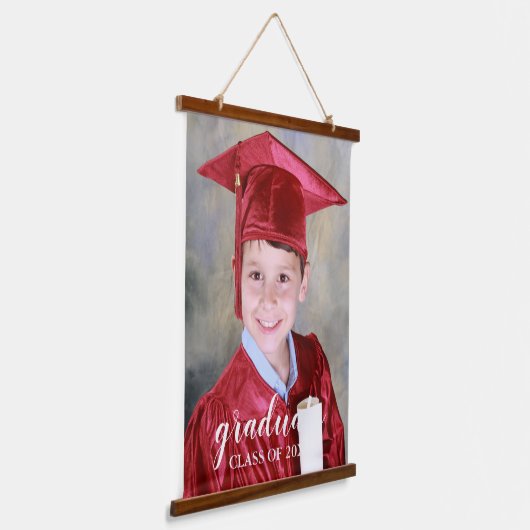 Kinder Afstuderen Hangend Wandkleed (Gebogen)