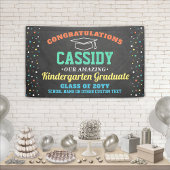 Kinder Afstuderen Kindergarten en kleuterschool Spandoek