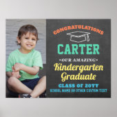 Kinder Afstuderen Kindergarten of Preschool Foto Poster (Voorkant)