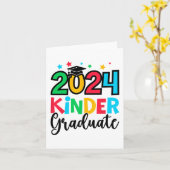 Kinder Afstuderen Kleuterschool 2024 Afstuderen Ca Kaart (Gele Bloem)