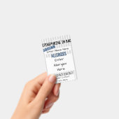 Kinder alarm voor allergie badge (Handheld)