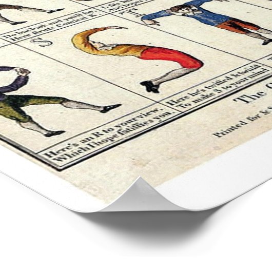  Kinder alfabet letters ABC Poster (Hoek)