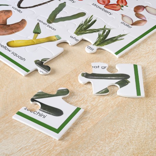 Kinder alfabet Puzzle Educational Cute ABC Legpuzzel (Zijkant)