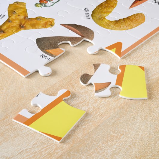 Kinder alfabet Puzzle Educational Cute ABC Legpuzzel (Zijkant)