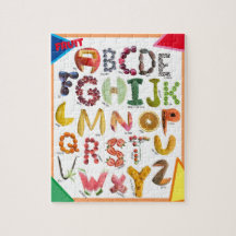 Kinder alfabet Puzzle Educational Cute ABC