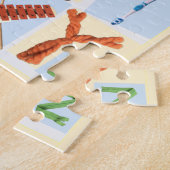 Kinder alfabet Puzzle - Leer de Afbeeldingen van d Legpuzzel (Zijkant)