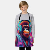 kinder all-over print Schort, klein 24 "x20" Schor Schort (Gedragen)