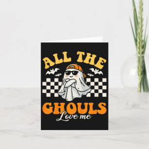 Kinder Alle Ghouls Love Me Peuters Halloween Boy Kaart