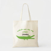 Kinder Alligator Persoonlijke Canvas tas (Voorkant)