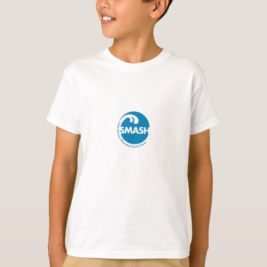 Kinder Amerikaans Apparel Tshirt (Voorkant)