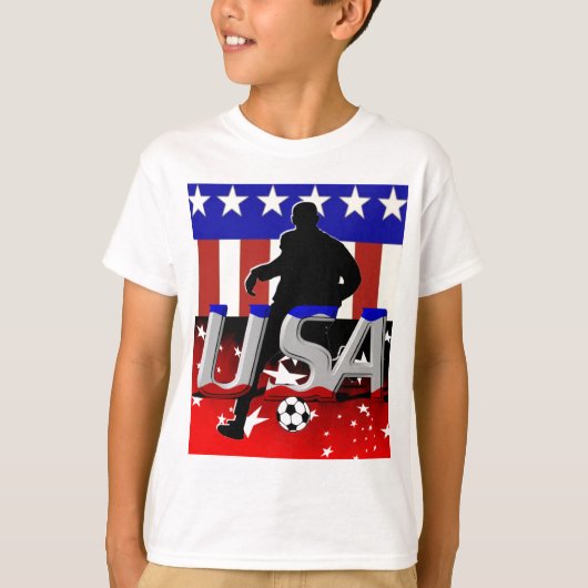 Kinder Amerikaans Shirt (Voorkant)