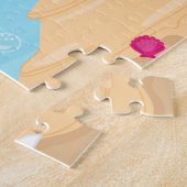 Kinder-Amerikaanse Zeemeerminnende-kostuum Legpuzzel (Zijkant)