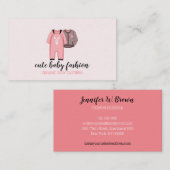 Kinder Apparel Doula Zwangere babykleding Visitekaartje (Voorkant / Achterkant)