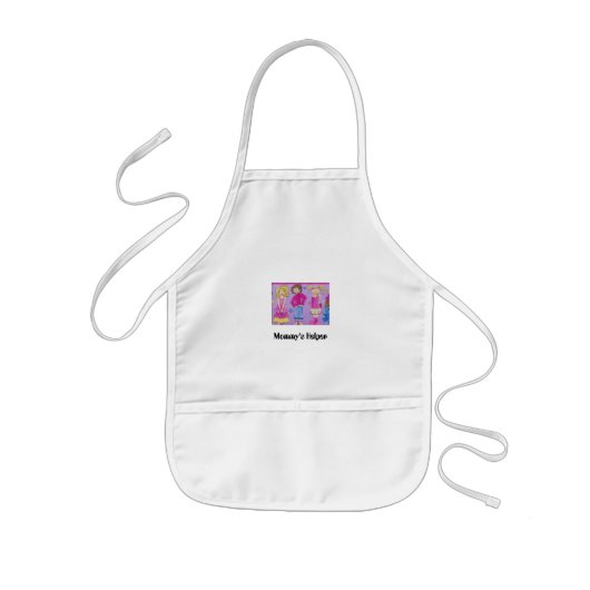 Kinder Apron - Mammie's Helper Schort (Voorkant)