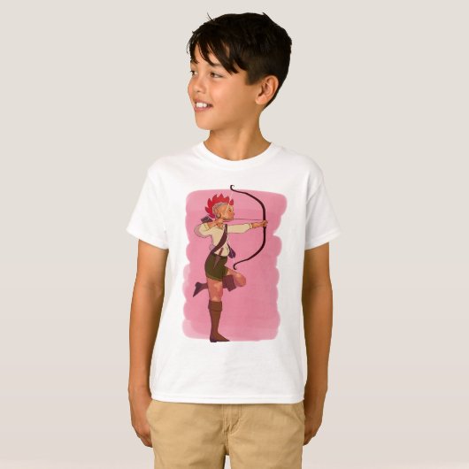 Kinder Archer T-Shirt (Voorkant volledig)