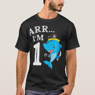 Kinder ARR IM 1 Verjaardag Pirate I 1e Verjaardag  T-shirt