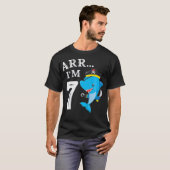 Kinder ARR IM 7 Verjaardag Pirate I 7e Verjaardag  T-shirt (Voorkant volledig)