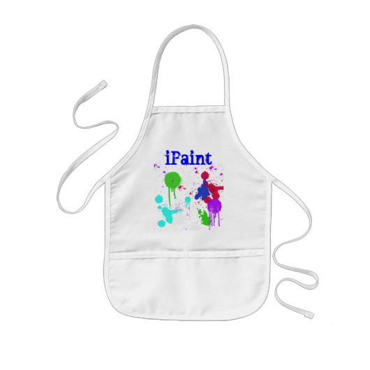 Kinder artiest Apron Schort (Voorkant)